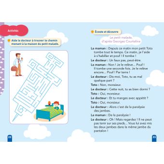 Téo et Nina GS CP Niveau 1 - Téo est malade