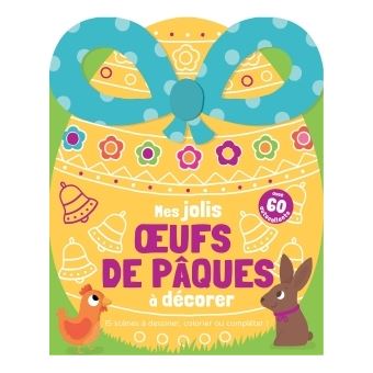 60 empreintes de lapin pour chasse aux œufs de Pâques. Décor