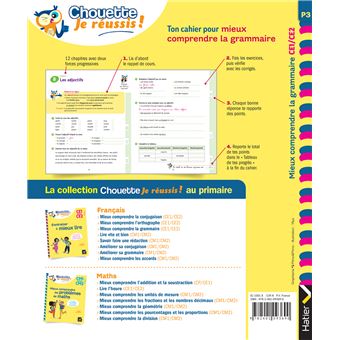 Mieux comprendre la grammaire CE1/CE2 7-9 ans