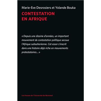 Contestation en afrique