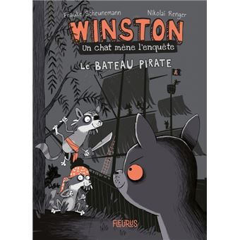 Winston, un chat mène l'enquête - Tome 2 - Le bateau pirate, tome 2