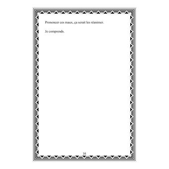 Ce que j'aurais voulu entendre