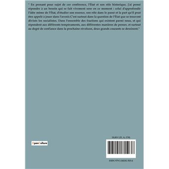 L'État, son rôle historique