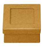 Boite Carton Carree à décorer pour Photo Graine Créative