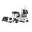 Moulinex Double Force digitale multifunctionele robot FP826H10 1000W donkergrijs en zwart_0