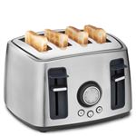 Toaster 4 fentes Manor Family Toast Argent