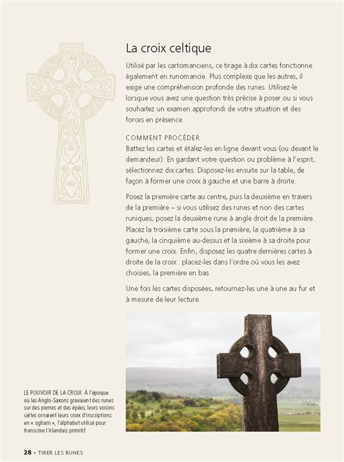Le tirage de runes celtiques