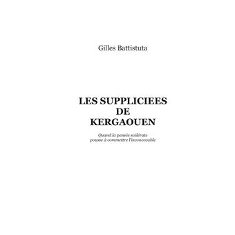 Les Suppliciées de Kergaouen