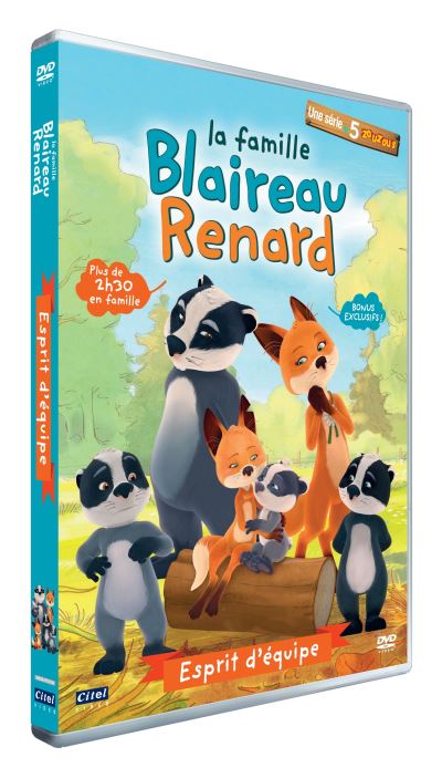 La famille Blaireau Renard Volume 1 : Esprit d'équipe DVD