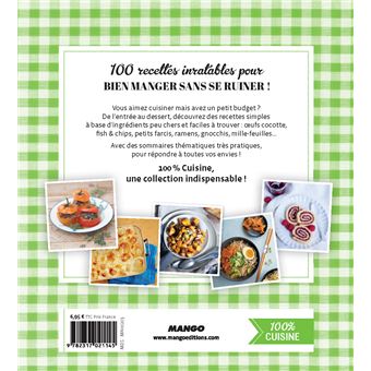 Les meilleures recettes à petits prix