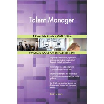 Talent Manager A Complete Guide - 2020 Edition - ebook (ePub ...