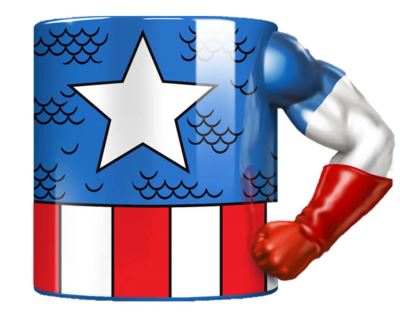 MARVEL-ARM MUG-CAPTAIN AMERICA