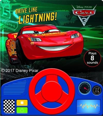  CARS 3 - LIVRE SONORE 3 BOUTONS: 9781503723863: COLLECTIF: Books