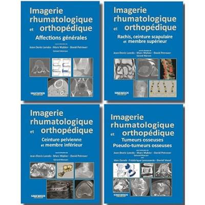 Imagerie rhumatologique et orthopedique en 4 tomes