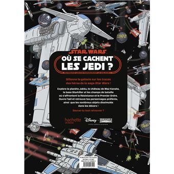 STAR WARS - Où se cachent les Jedi ? - Cherche et trouve
