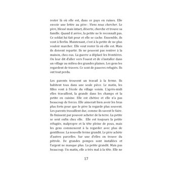 La feuille qui ne voulait pas tomber de l'arbre