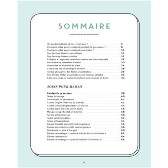 Soins naturels pour mamans et bébés