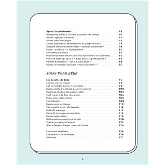 Soins naturels pour mamans et bébés