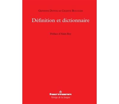 Définition et dictionnaire - Giovanni Dotoli - broché