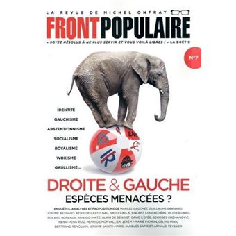 Front Populaire - N° 7 Droite & Gauche, espèces menacées ?