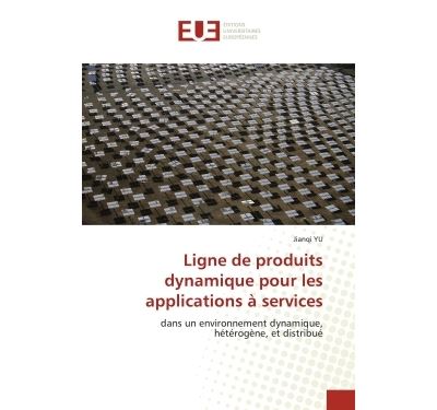 Ligne de produits dynamique pour les applications à services