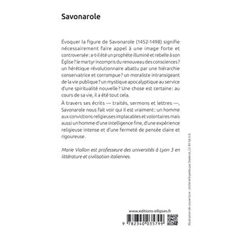 Savonarole. Glaive de Dieu