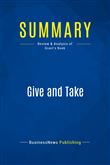Summary: Give and Take