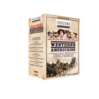 Coffret Westerns Américains 8 Films DVD