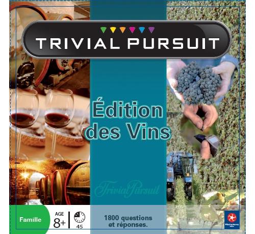 Jeu de société Trivial Pursuit Editions des Vins 1800 Questions