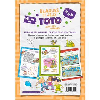 Blagues et jeux de Toto avec les copains