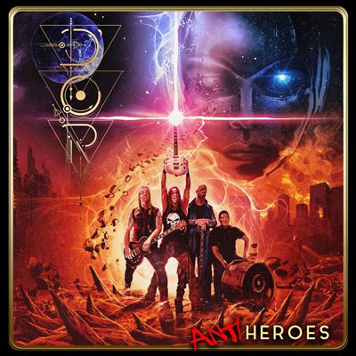 Antiheroes Vinyle Or et Rouge