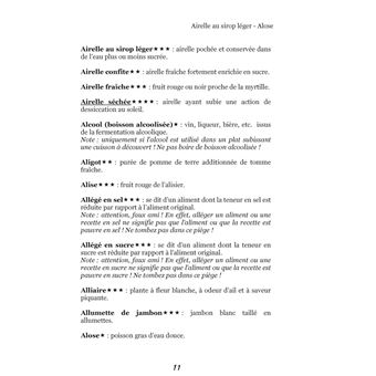 Dictionnaire alimentaire de la gastrite