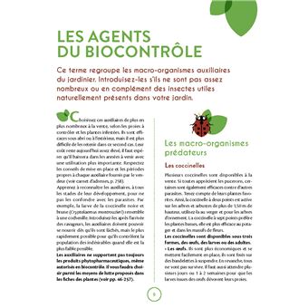 Le guide pratique du biocontrôle au jardin. Soigner maladies et parasites sans pesticides