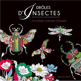 Coloriage Black - Insectes