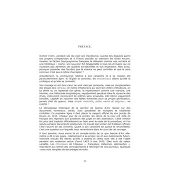 La Pucelle de France : Histoire de la vie et de la mort de Jeanne d'Arc