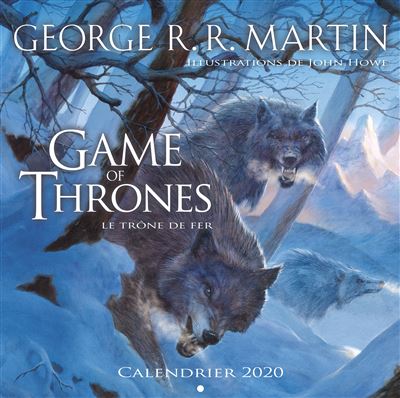 Calendrier Game Of Thrones 2020