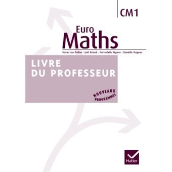 Euro Maths CM1 éd. 2009 - Livre du professeur - 1