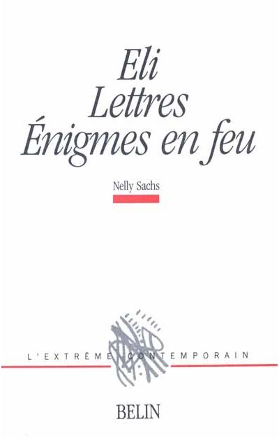 Eli / lettres / enigmes en feu