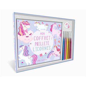 Mon coffret pailleté - Licornes