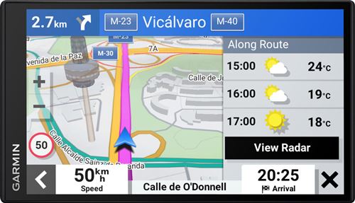 Garmin DriveSmart 76 - Navigateur GPS - automobile 6.95 grand écran