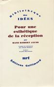 Pour une esthétique de la réception