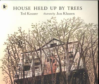 The house held up by trees