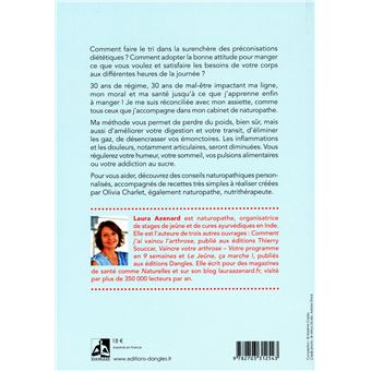 Arrêtez les régimes ! Retrouvez votre vitalité et votre santé sans frustration ni restriction