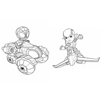 SPIDEY ET SES AMIS EXTRAORDINAIRES - 15 minutes de Coloriages - MARVEL