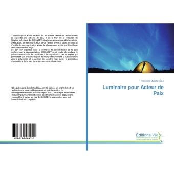 Luminaire pour Acteur de Paix