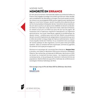 Minorité en errance