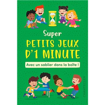 Super petits jeux d'1 minute (avec sablier) - Coffret