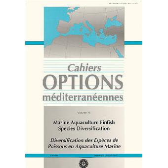 Marine aquaculture finfish species