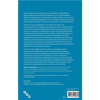 Le tract en RDA, 1949-1990