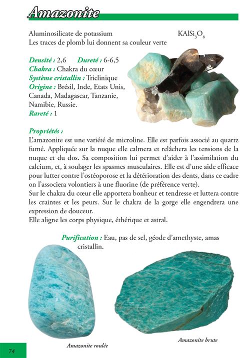 Guide des pierres, bienfaits et propriétés - Michaël Vessière